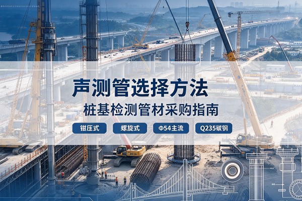 威远声测管选型标准