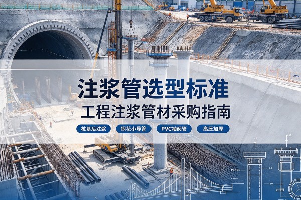 威远注浆管选型标准