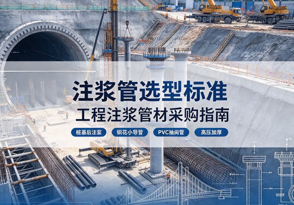威远注浆管选型标准